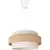 Brilagi - Luster na sajli SPACE 1xE27/60W/230V prečnik 40 cm bež/krem