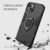 Torbica Cube Ring za iPhone 15 Plus 6.7 crna