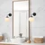 Opviq Zidna lampa E14 Socket, Crno-Krem