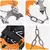 Kovane potplate za cipele s 10 šiljcima Narančasta S