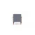 ATELIER DEL SOFA Fotelja Kemer Light Blue