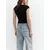 Pull&Bear Majica črna