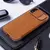 Maska na preklop Nillkin Qin Pro za iPhone 15 Plus, Crvena