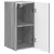 TV zidni ormar Siva Sonoma 30 x 31 x 60 cm Konstruirano drvo