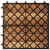 VIDAXL ploščica iz akacije - vertikalen vzorec (30x30cm), 10 kosov