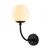 Opviq Zidna lampa Sferis-15031, 15x26x35cm, IP20, Crno-bela