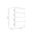 HANAH HOME Komoda Derinkuyu 4 White