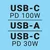 USB auto punjač Sandberg 3in1 USB/USB-C 130W 441-49