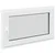 Prozor za podrum RISOR 100 x 60 cm PVC i staklo Bijela