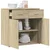 Komoda sonoma hrast 79x38x80 cm od konstruiranog drva