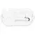 Ecolite LED-BH12W-BI - LED Spoljna zidna svetiljka BULK LED/12W/230V IP54 bela
