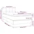 Vidaxl Box spring postelja z vzmetnico LED temno modra 90x200 cm žamet