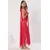 Trendyol Milla Ženska haljina Tbess25El00089, Roze
