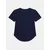 GUESS Majica temno modra/limona/zelena/off-bela
