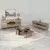 Hanah Home Konzolni sto Milan, 180x80x40 cm, Bronzane boje