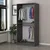 Hanah Home Garderober Kale-190, 90x190x52 cm, Antracit