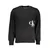 CALVIN KLEIN SWEATSHIRT WITHOUT ZIP BLACK MAN