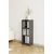 Hanah Home polica za knjige Bili3 40, 40 cm, antracit