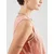 VERO MODA Bluza VMBUMPY svetlo rdeča/bela