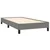 Vidaxl Posteljni okvir brez vzmetnice temno siv 90x190 cm blago
