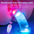 SuperLove LED Vibrating Dildo with Remote Medium