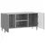 TV ormar Siva sonoma 102 x 34,5 x 52 cm Konstruirano drvo