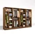Hanah Home Ormar Kardelen 1600-121, 280x180x51,8 cm, , Braon