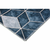 Temno modra-kremna pralna preproga 180x120 cm - Vitaus