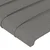 Vidaxl LED posteljno vzglavje temno sivo 183x16x118/128 cm blago