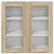 Vidaxl Viseča omarica Sonoma hrast 80 x 31 x 80 cm Konstruiran les