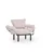 Atelier del Sofa Fotelja Nitta 95x85x70cm Krem