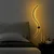 Opviq Uyan 13601 Zidna lampa, Crna