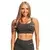 GymBeam Sportski grudnjak BEAT Charcoal