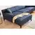 Atelier del Sofa Ugaona garnitura Petra L 145x69x88cm Plava