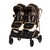 Kolica za blizance 3u1 Chipolino duo smart OGold