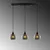 Opviq Luster Smoked-033, 65x65cm