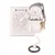 Plišasti medvedek s melodijo Doudou 25 Years Music Box Grey Doudou et Compagnie rojstnodnevna serija sivi 20 cm od 0 mesecev