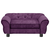 Sofa za pse bordo 72 x 45 x 30 cm plišana