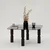 Hanah Home Klub sto Kei 80x40x80cm Antracit-Sivi