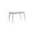 HANAH HOME Trpezarijski sto i stolice Milla White