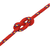 Brodski konop crveni 4 mm 500 m od polipropilena500
