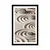 Plakat s paspartujem Zen kamni v peščenih krogih - 20x30 silver