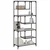 Regal za knjige boja sivog hrasta sonome 81x36x176 cm konstruirano drvo