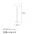 Opviq Podna lampa Mixed-11513-US, 40x40x154 cm, IP20, Crno-zlatne boje