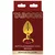 TABOOM – Kovinski butt plug Medium