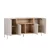 Hanah Home komoda Rialto, 160 cm, peščar / hrast Sapphire