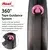 Flexi Povodac Black Design L Tape 5m - Roze