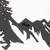 WALLXPERT Zidna dekoracija Mountains Metal Wall Art APT630