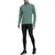 Energetics STU LS M, muški duks zip za trčanje, zelena 437238