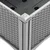 Vrtna sadilica s nogama svjetlosiva 120 x 40 x 42 cm PP
